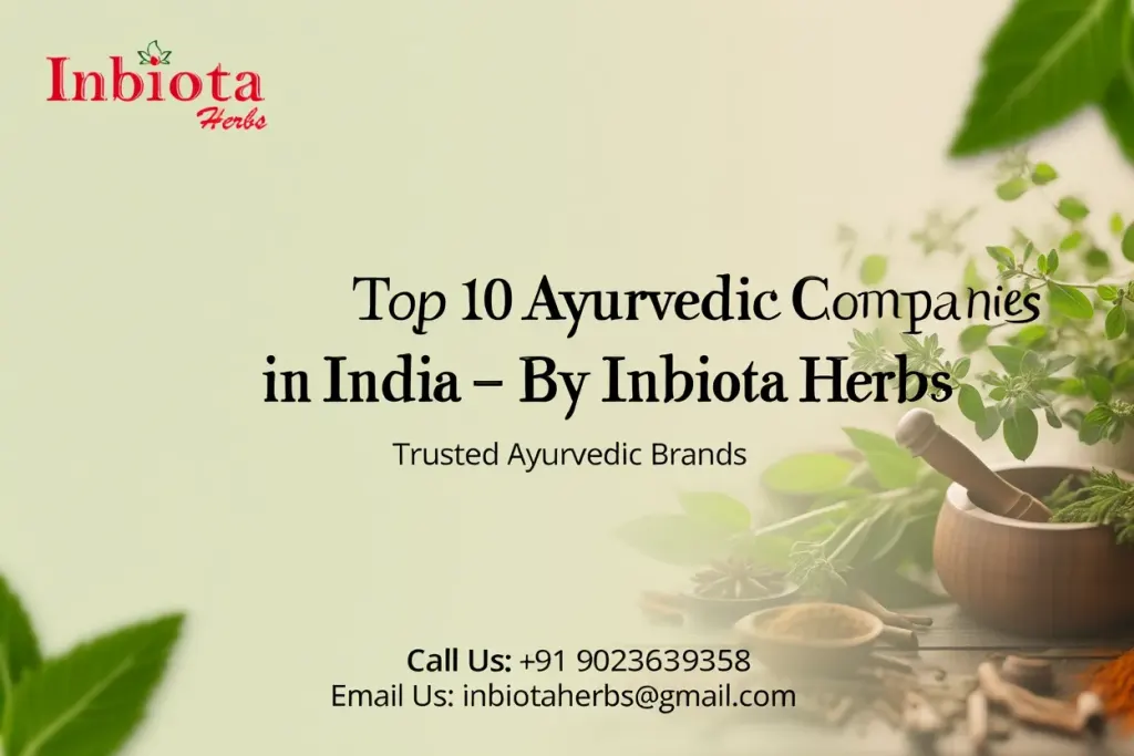 Top 10 Ayurvedic Companies in India